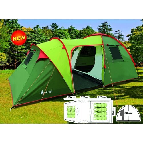 Палатка шатер 6-местная MirCamping X-ART1810L