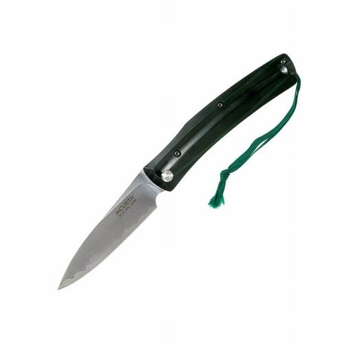 Нож складной, VG-10 San Mai (3-сл. пакет), (зелен./черн.), дерево