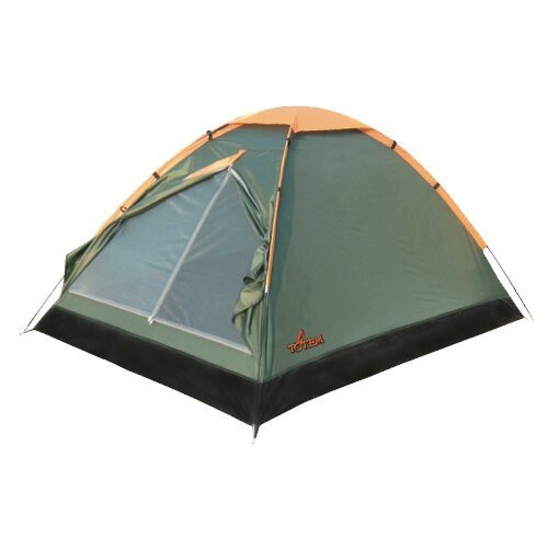 Палатка кемпинговая двухместная Totem Summer 2 V2, зеленый