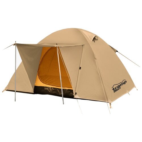Палатка кемпинговая трёхместная Tramp LITE WONDER 3, песочный