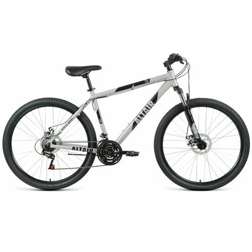 Велосипед Altair AL 27,5 D 2021 рост 15' серый/черный