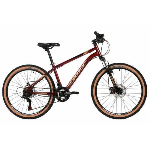 Велосипед горный хардтейл Foxx Caiman 24' 12' красный 24SHD. CAIMAN.12RD4 2024