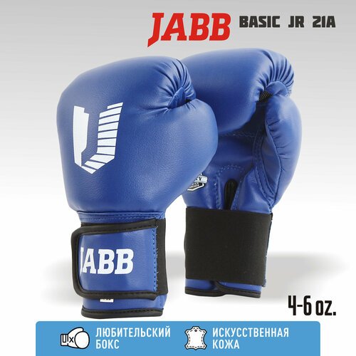 Боксерские перчатки Jabb JE-2021A/Basic Jr 21A, 6