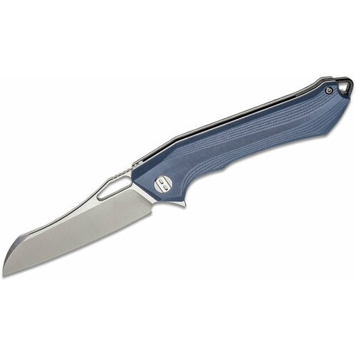 Складной нож MIRCO Platypus, сталь D2, рукоять Blue G10