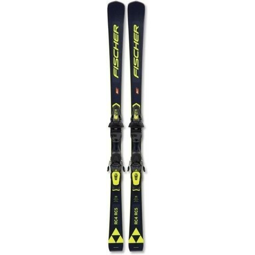 Горные лыжи с креплениями FISCHER 2022-23 RC4 RCS BLACK AR + крепления PROTECTOR 11 PR (155см)