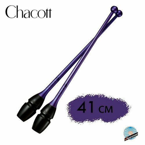 Булавы CHACOTT 41см Hi-Grip с улучшенным захватом (174) Фиолетовый FIG