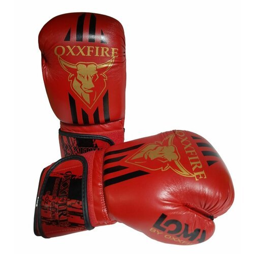 Спортивные боксерские перчатки 'OXXFIRE Muay Thai, DX' - 8oz / красные