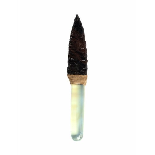 Сувенирный нож Атам из Обсидиана 16,5 см, синий