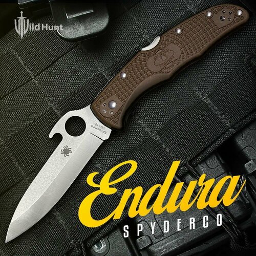 Туристический складной нож Spyderco Endura 4 Emerson Brown
