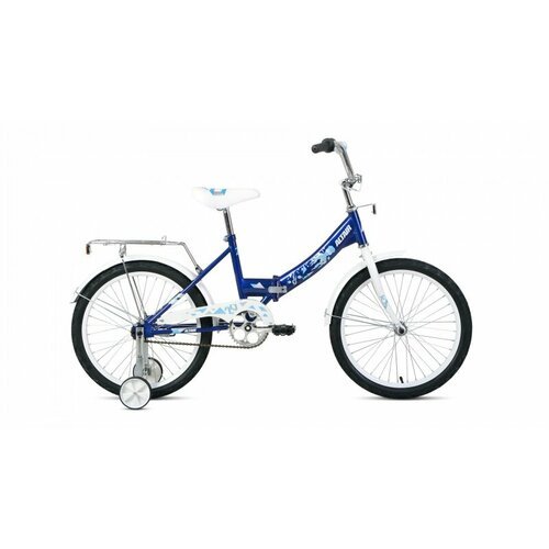 Велосипед 20 FORWARD ALTAIR KIDS COMPACT (1-ск.) 2022 синий