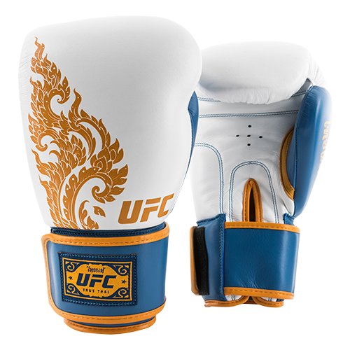 UFC True Thai Перчатки для бокса Blue/White,12 унций