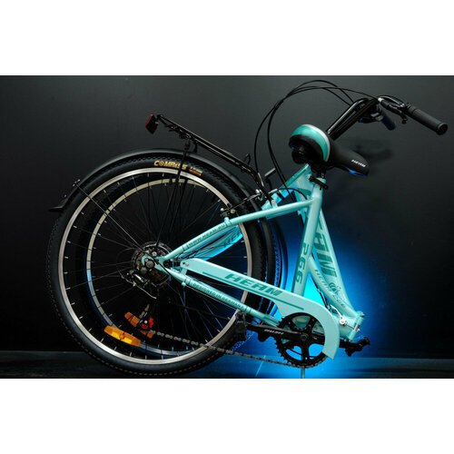 Велосипед складной Heam 266 Светло Голубой