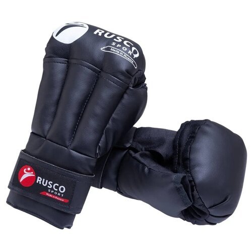 Перчатки для Рукопашного боя Rusco Sport черные (8 oz)