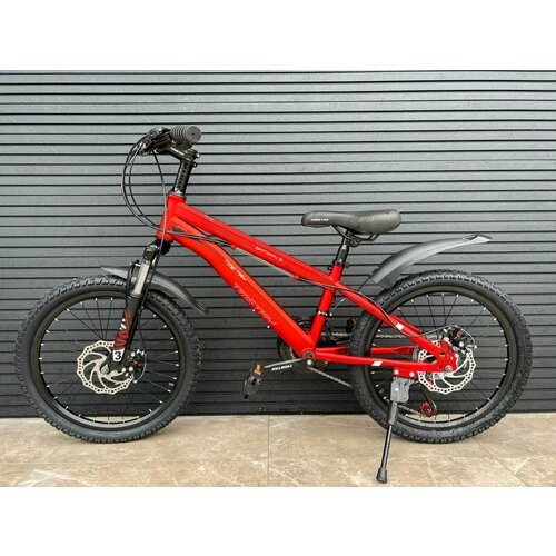 Велосипед Time Try TT021, 20' Горный Детский Подростковый Для активного отдыха Унисекс, красный модель 2023