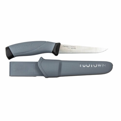 Нож туристический TUOTOWN Fisher FI01 с тонким гибким лезвием