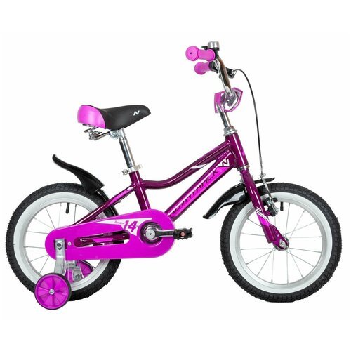 Велосипед детский Novatrack NOVARA 14' 9' фиолетовые 145ANOVARA. VL22 2022