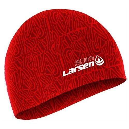 Шапочка для плавания Larsen SC(CY) черный/красный