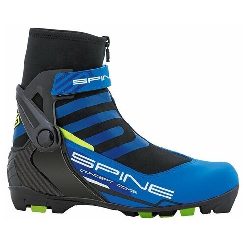 Ботинки лыжные Spine NNN Concept Combi цвет Голубой 38