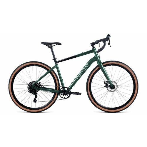 Велосипед FORMAT 1443 700C (700C 9 ск. рост. M) 2024, зеленый