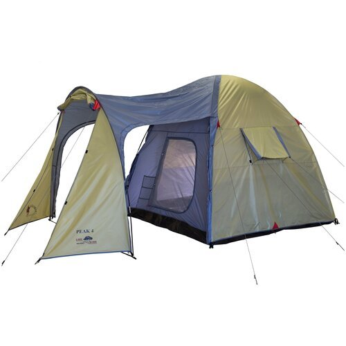 Палатка Indiana PEAK 4, цвет оливково-серый