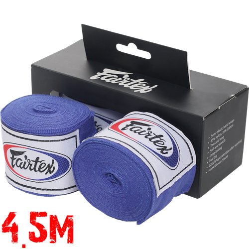 Боксёрские бинты Fairtex Mint Blue 4,5 метра