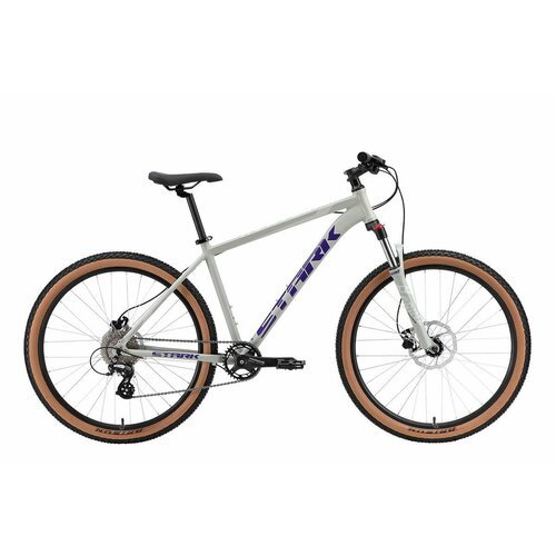 Велосипед Stark Hunter 27.3 HD (2024) 18' серый/фиолетовый