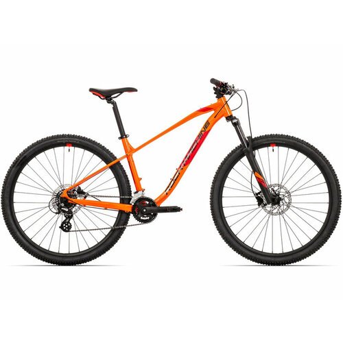 Горный велосипед Rock Machine Blizz 10-29, год 2024, цвет Оранжевый-Черный, ростовка 17