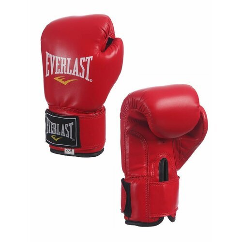 Боксерские перчатки детские Everlast, красный-6унций