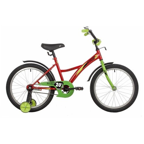 Детский велосипед Novatrack Strike 20' (2022) 20 Красный (120-135 см)
