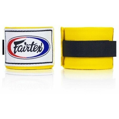 Бинты боксерские Fairtex HW2 Yellow 4,5 м. (One Size)