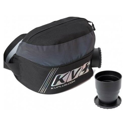Термобак KV+ waist bag reflex 23D34 на пояс, черный 1 л.