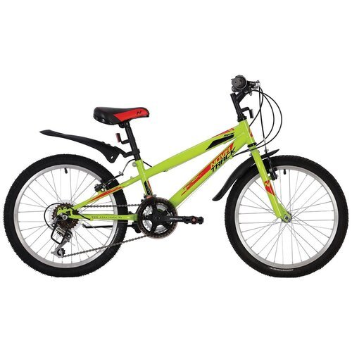 Горный (MTB) велосипед Novatrack Racer 20 12 (2020) зеленый 12' (требует финальной сборки)