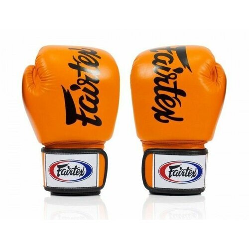 Боксерские перчатки Fairtex BGV19 оранжевые 12 унций