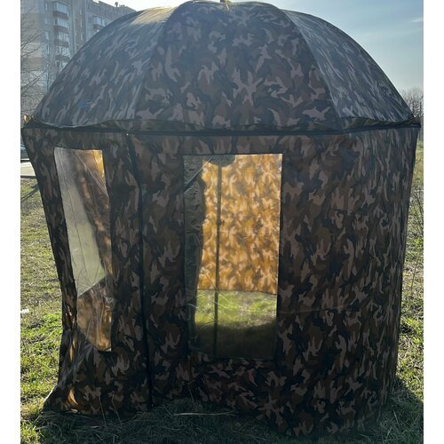 Зонт-палатка BoyaBy для рыбалки с шторкой на 360 градусов