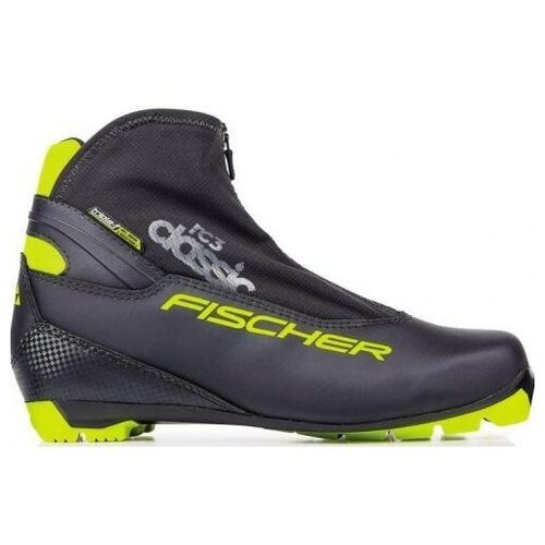 Лыжные ботинки Fischer RC 3 S17221 Classic NNN (черный/салатовый) 2021-2022 44 EU