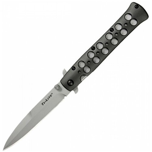 Нож складной Cold Steel Ti-Lite 4 Aluminum Handle (CPM S35VN) серый