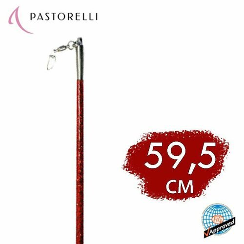 Палочка PASTORELLI Glitter 59,50см. 00406 Красный с черным грифом FIG