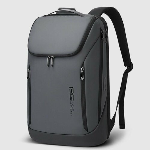 Рюкзак мужской городской Bange BG2517 Серый с отделением для ноутбука 15,6 дюймов