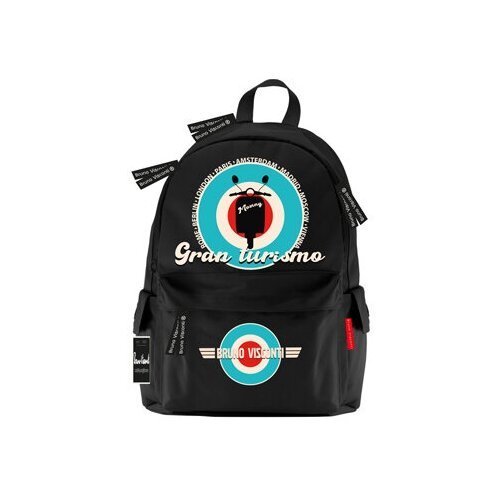 Рюкзак черный 'GRAN TURISMO' / школьный рюкзак