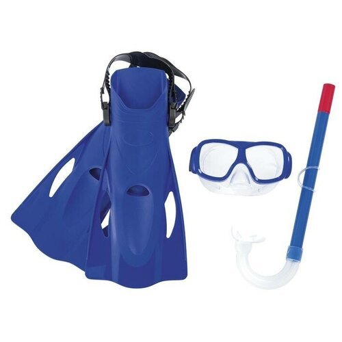Набор для плавания SureSwim, маска, ласты, трубка, 7-14 лет, цвета микс, 25019 Bestway