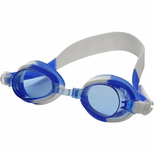 Очки для плавания юниорские E39664 (сине-белый)