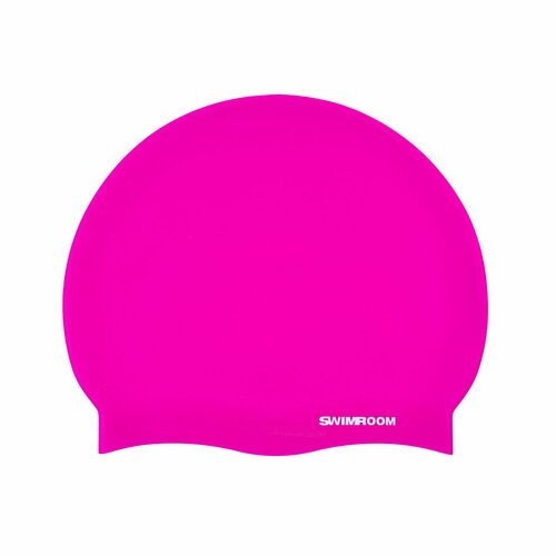 Силиконовая шапочка увеличенного размера SwimRoom 'SwimRoom L', цвет розовый 813