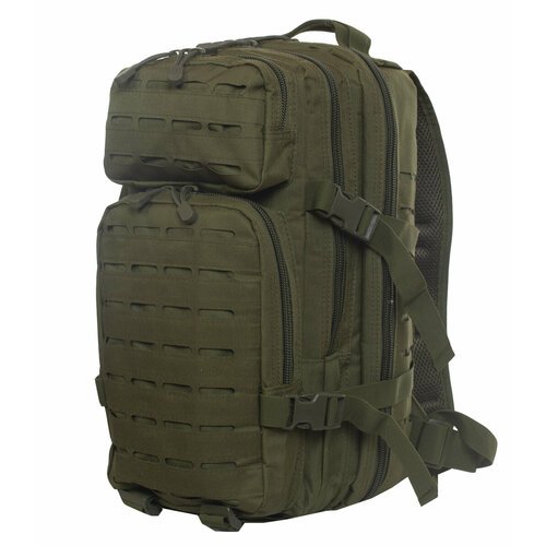 Малообъемный штурмовой рюкзак хаки-олива (25 л) 25-30 л