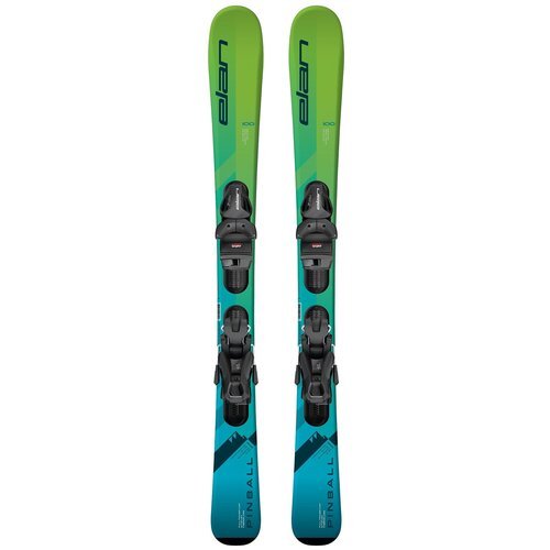 Горные лыжи с креплениями Elan Pinball Team Jrs (22/23), 140 см