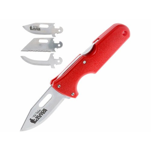 Нож Cold Steel Click N Cut Slock Master Skinner 3 клинка 420J2 ABS CS-40AT