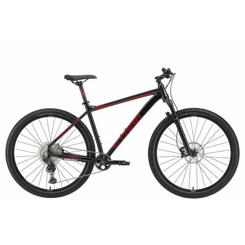 Велосипед Stark Krafter 29.7 HD (2024) 20' черный/красный