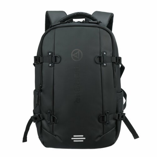 Рюкзак спортивный мужской женский TORBER Xtreme, ортопедический, с отделением для ноутбука 18', 17 л, черный