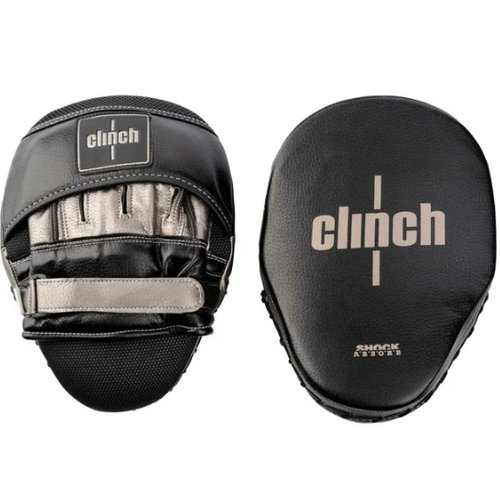 Лапы Clinch Shock Absorb Mitt черно-бронзовые (Лапы Clinch Shock Absorb Mitt черно-бронзовые)