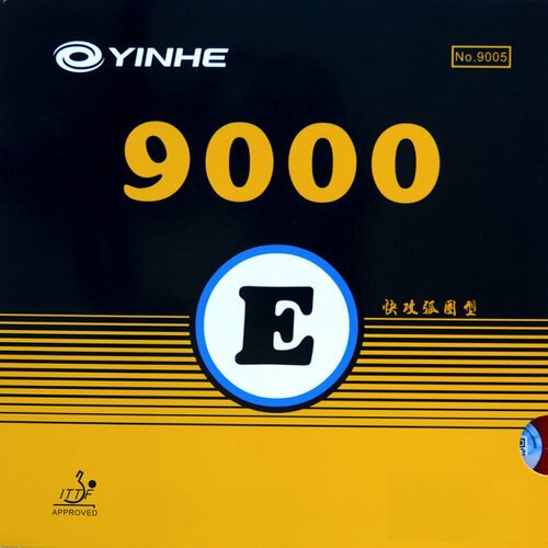 Накладка для настольного тенниса Yinhe 9000E Soft, Black, 2.2