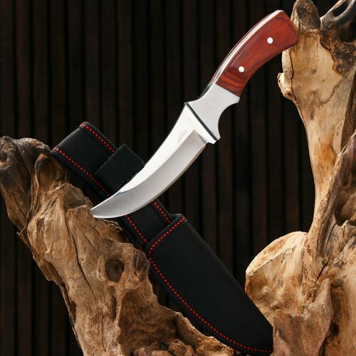 Нож охотничий 'Ринд' 22см, клинок 115мм/4мм, коричневый